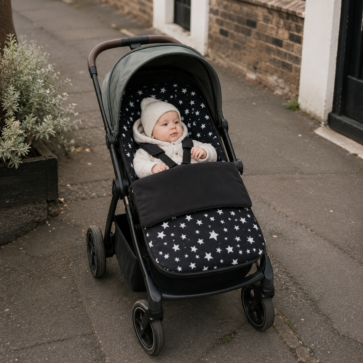 Universal Fleece Pushchair Footmuff