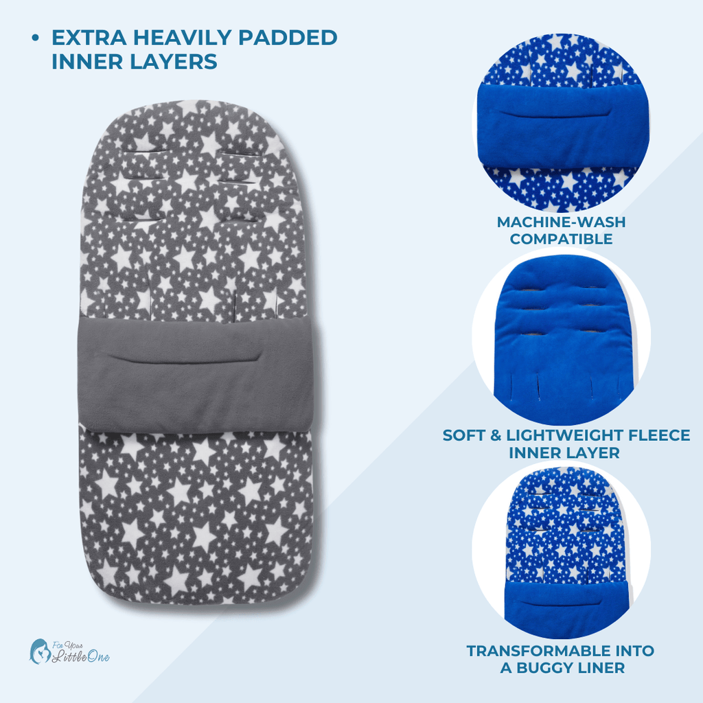 Universal Fleece Pushchair Footmuff